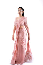 Load image into Gallery viewer, Rosebud Concept Saree Set