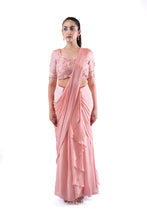 Load image into Gallery viewer, Rosebud Concept Saree Set