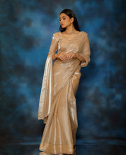 Load image into Gallery viewer, Galah Tissue Saree Set