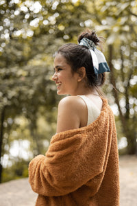 Seagrass Bombyx Tie-Up Scarf