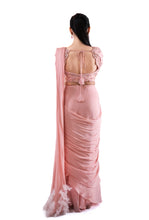 Load image into Gallery viewer, Rosebud Concept Saree Set