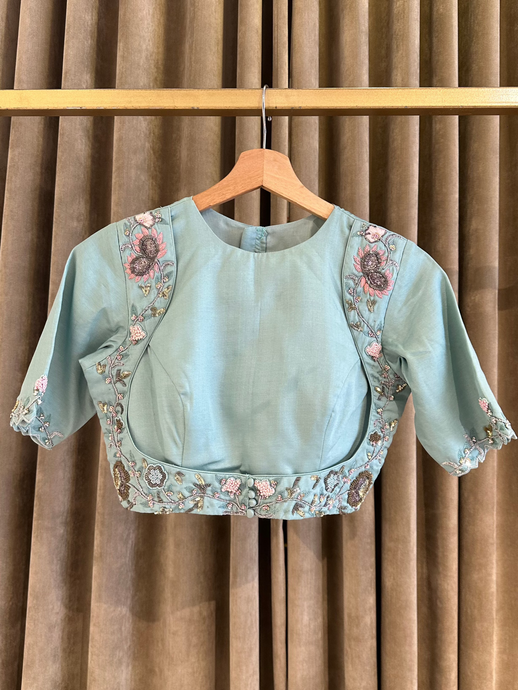 Honey Dew Embellished Blouse