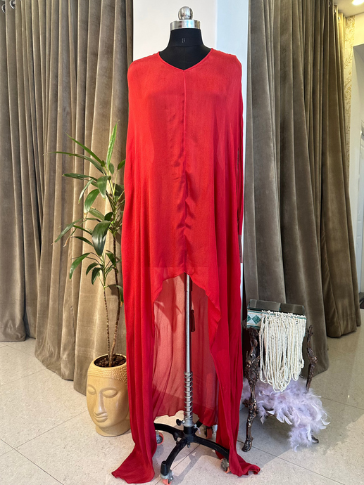 Ruby Red Kaftan