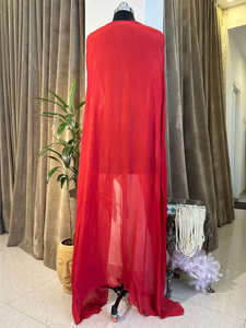 Ruby Red Kaftan