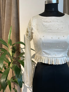 Bay Salt Pearl Blouse