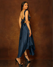 Load image into Gallery viewer, Sapphire Blue Bow Co-ord Set