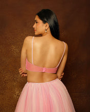 Load image into Gallery viewer, Rose Pink Dandelion Bustier