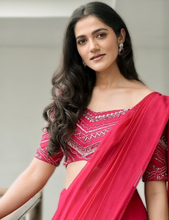 Load image into Gallery viewer, Simran Choudhary in Fuchsia  Set