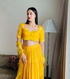 Anu Rao in Tuscan Sun Lehenga Set