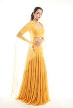 Load image into Gallery viewer, Charita Varma in Tuscan Sun Lehenga Set