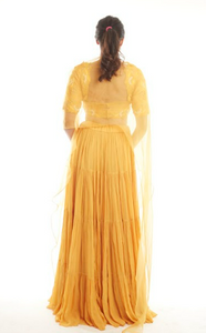 Charita Varma in Tuscan Sun Lehenga Set