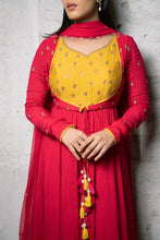 Load image into Gallery viewer, Fuchsia Anarkali