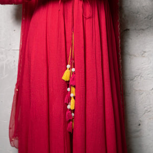 Fuchsia Anarkali