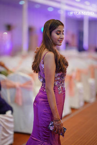 Saloni Vijaywargiya in Lilac Mermaid Gown