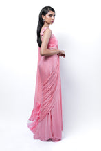 Load image into Gallery viewer, Rose Pink Concept Saree