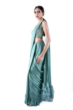 Load image into Gallery viewer, Honey Dew Concept Saree