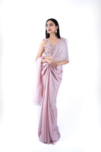 Rosebud Embellished Drape Set