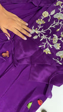 Load image into Gallery viewer, Aanvi Dugar in Eggplant Co-ord Set