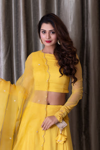 Payal Rajput in Tuscan Sun Lehenga Set