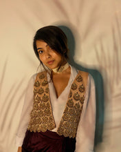 Load image into Gallery viewer, Trishala Kamath in Rosebud Embellished Jacket