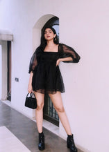 Load image into Gallery viewer, Esha Rao in Lil&#39; Raven Black Dress