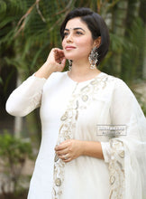 Load image into Gallery viewer, Shamna Kasim in Bay Salt Suit Set